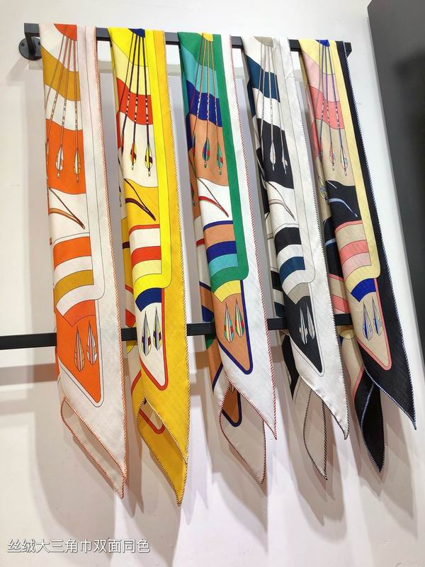 Hermes scarf 188X94cm 70%羊绒 30%真丝 E071905
